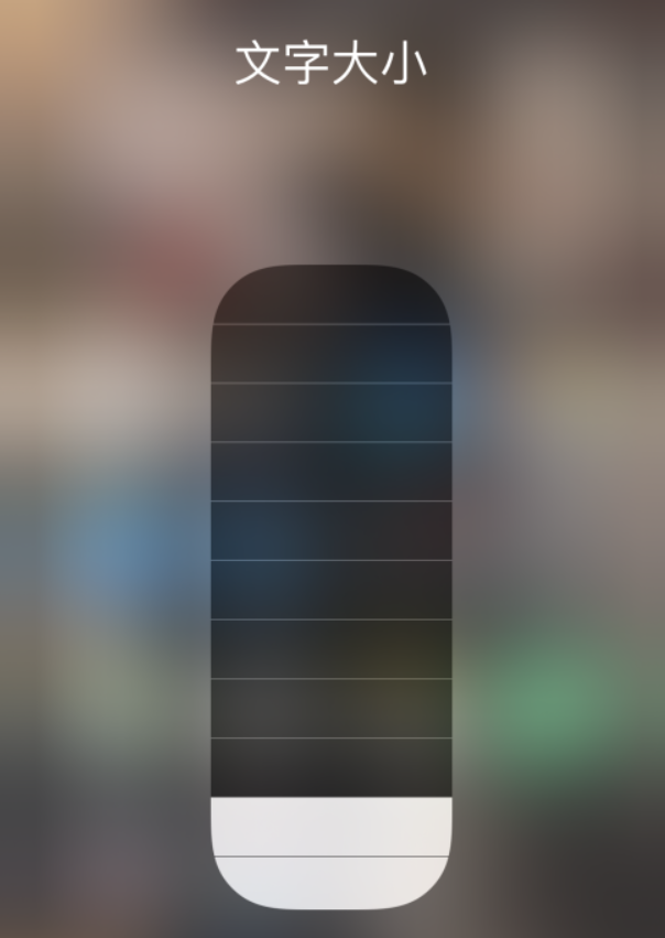 丰县苹果手机维修分享小技巧：在 iPhone 控制中心快速调节字体大小 